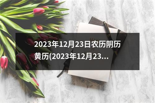 2023年12月23日农历阴历黄历(2023年12月23日农村工作会议全文)